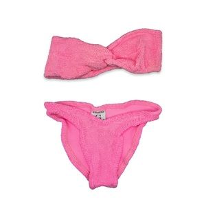 NWOT Hunza G Ariel Bikini in Bubblegum